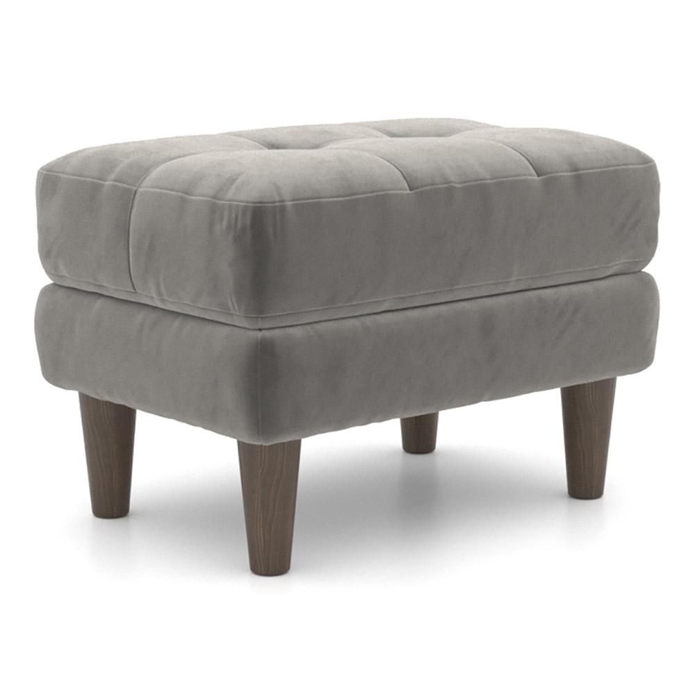 Пуф Riviera-3 70х40х45 см Серый (Арт. 100) - фото 2 Пуф Riviera-3 70х40х45 см Серый (Арт. 100) - фото 2