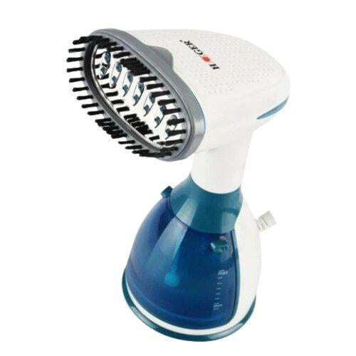 Отпариватель Haeger HG-1268 тефлоновое покрытие 1500 Вт Белый/Синий (HG-1268_766)