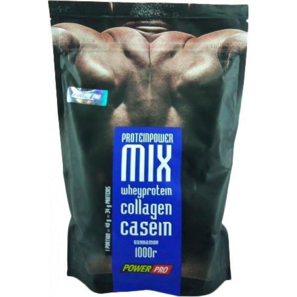 Протеин Power Pro Protein Power Mix 1 кг Шоколад с корицей