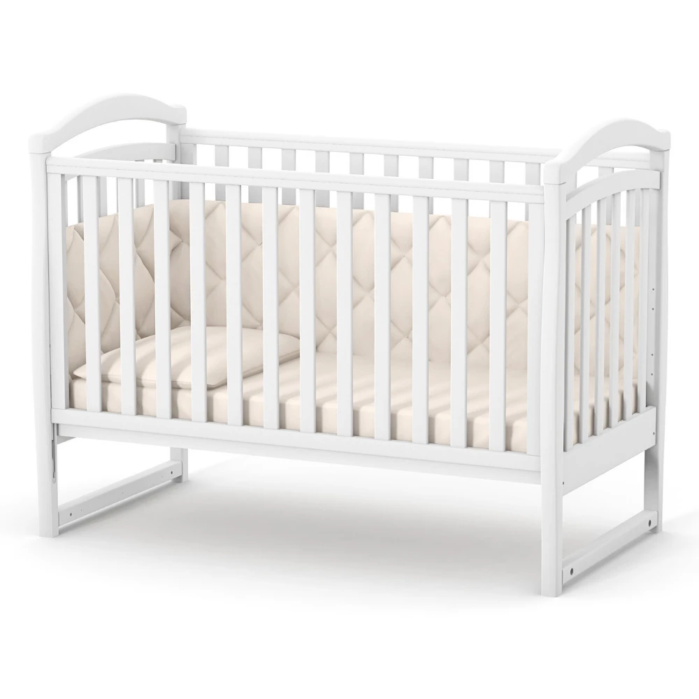 Детская кроватка Veres ЛД 6 120x60 см Белый