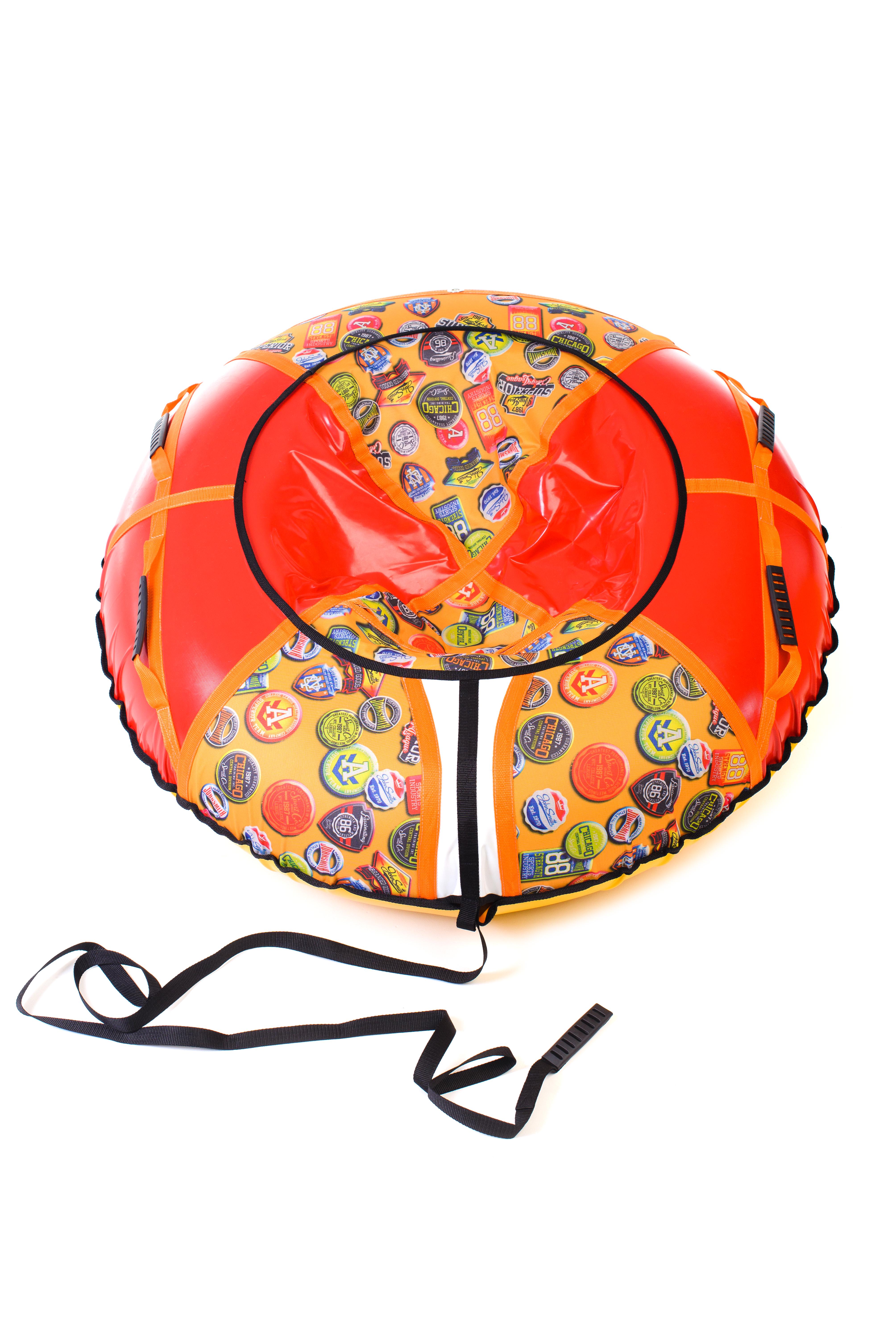 Надувные санки-ватрушка Kospa 100 см Турист/Красный (1113)