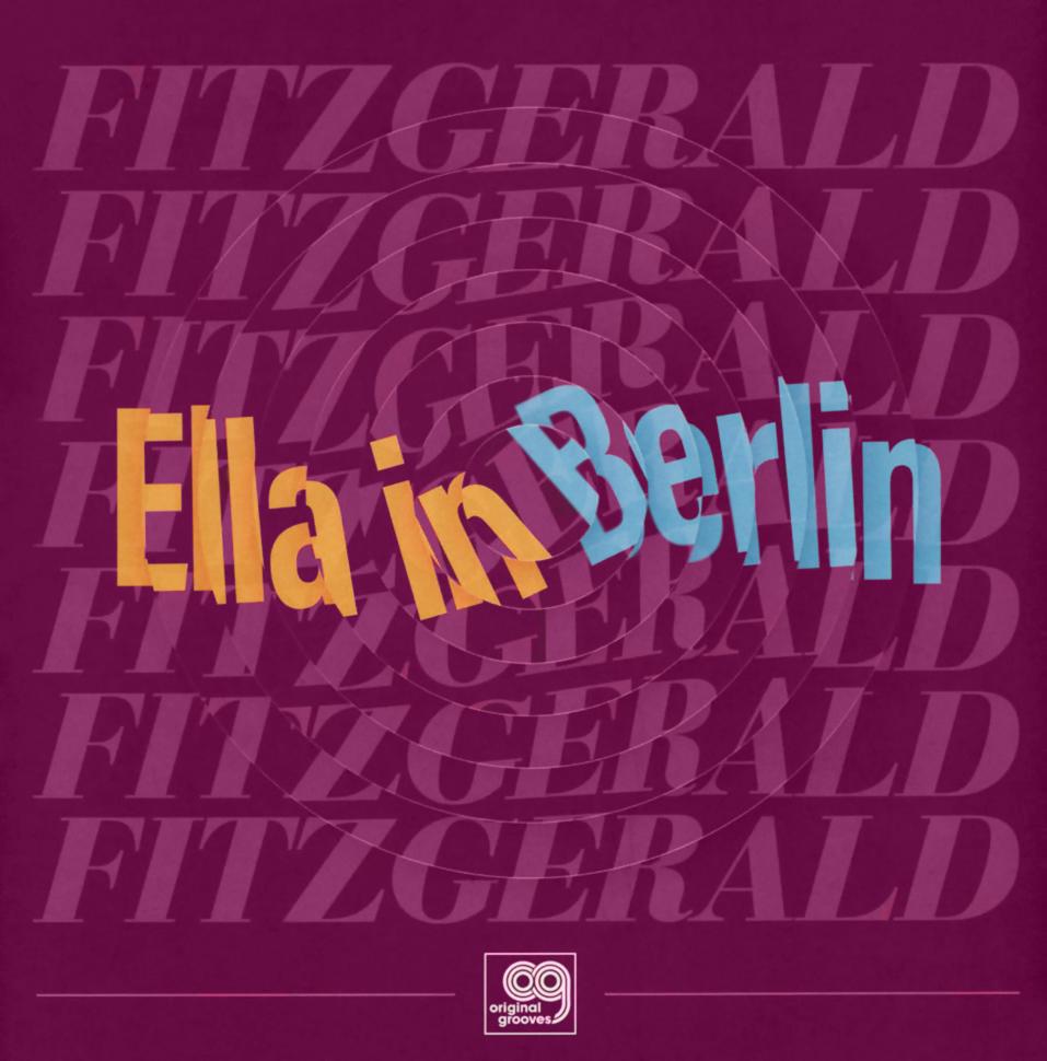 Виниловая пластинка Ella Fitzgerald - Ella in Berlin Grooves LP (25491764)