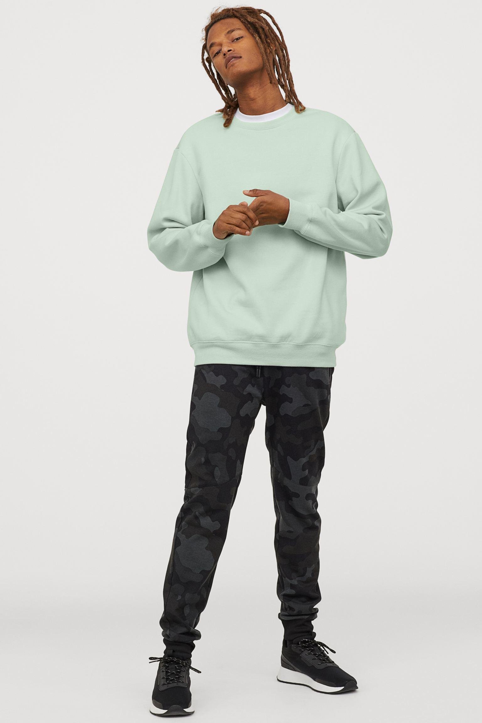 Свитшот оверсайз XS Мятный (6858131wer)