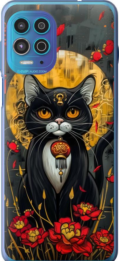 Чехол на Motorola Edge S China Cat (6134u-2860-42517)