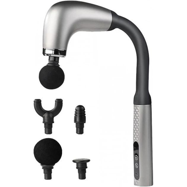 Масажер перкусійний для спини U-подібний бездротовий з 4 насадками