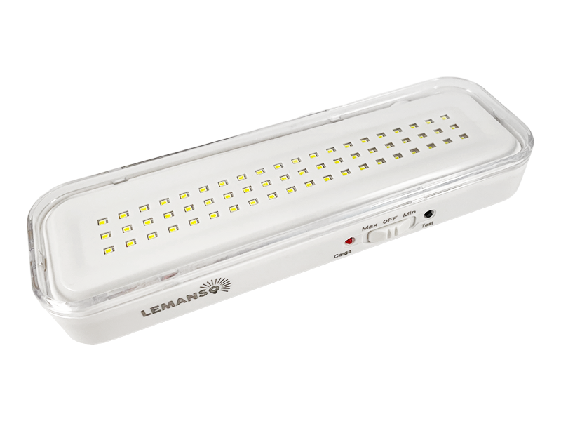 Светильник аккумуляторный аварийный Lemanso LMB3302 базука 5 W SMD2835 60 LED 6500К 3 режима (6992)