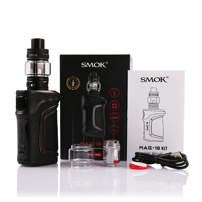 Електронна сигарета Smok MAG-18 230W з TFV18 Tank 7,5 мл Kit Black (10381) - фото 3