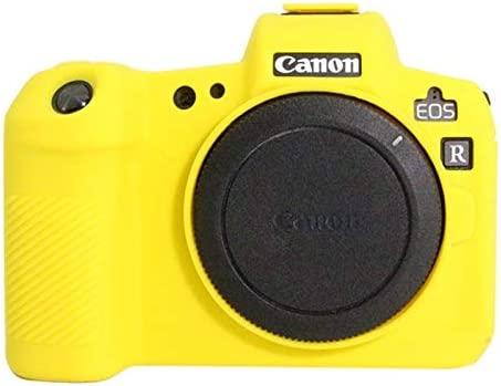 Чехол защитный силиконовый для фотоаппаратов Canon EOS R Желтый