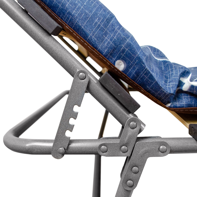 Розкладачка Senya Нова на ламелях з матрацом 5 см 193х75х28 см (26500156) - фото 6