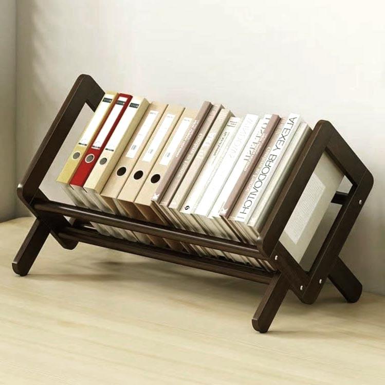 Полка книжная настольная из дерева Рианес Мокко (КПА-016210)