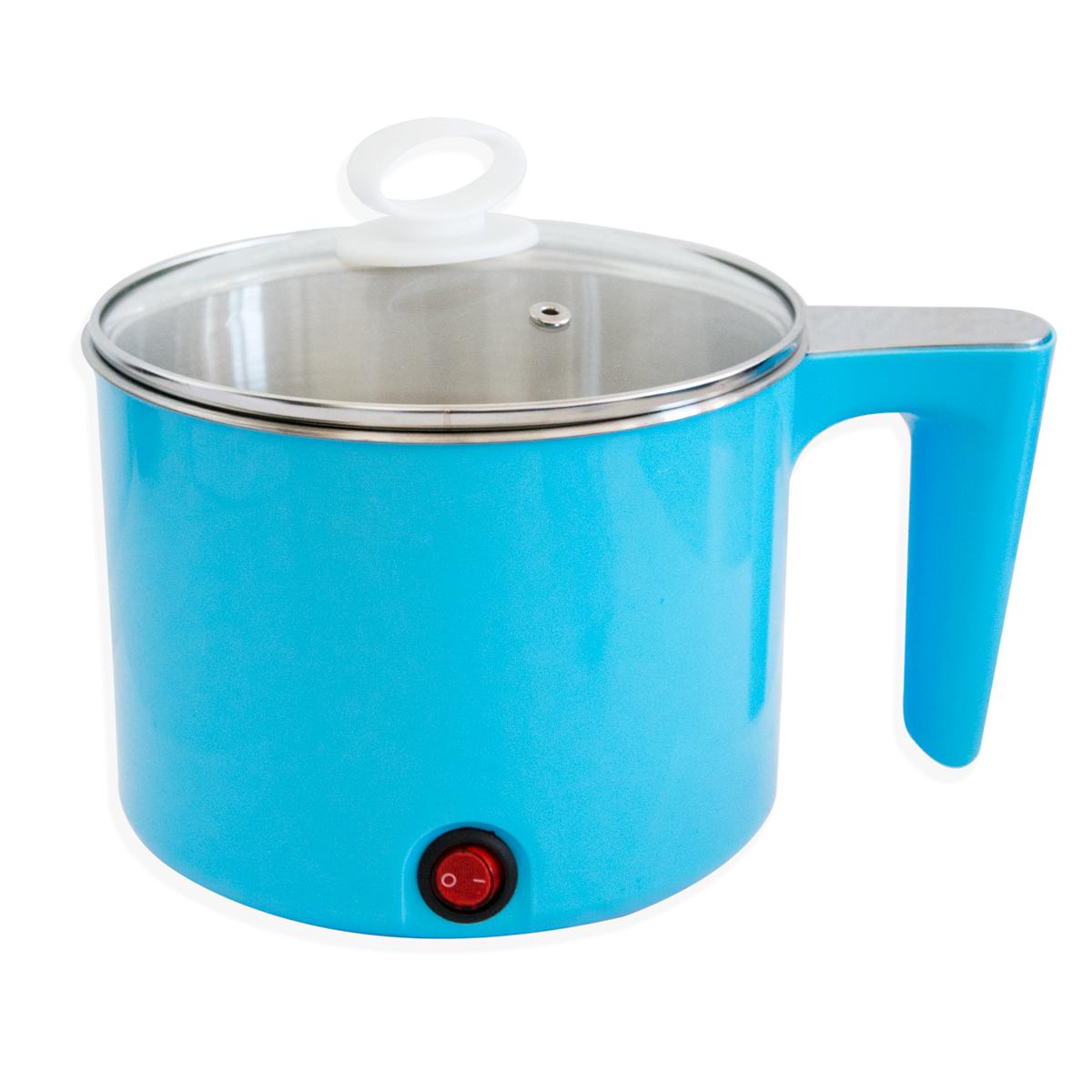 Електрична каструля Cooking Pot YS-402 1,5 л 600 W Блакитний (1009574-LightBlue)