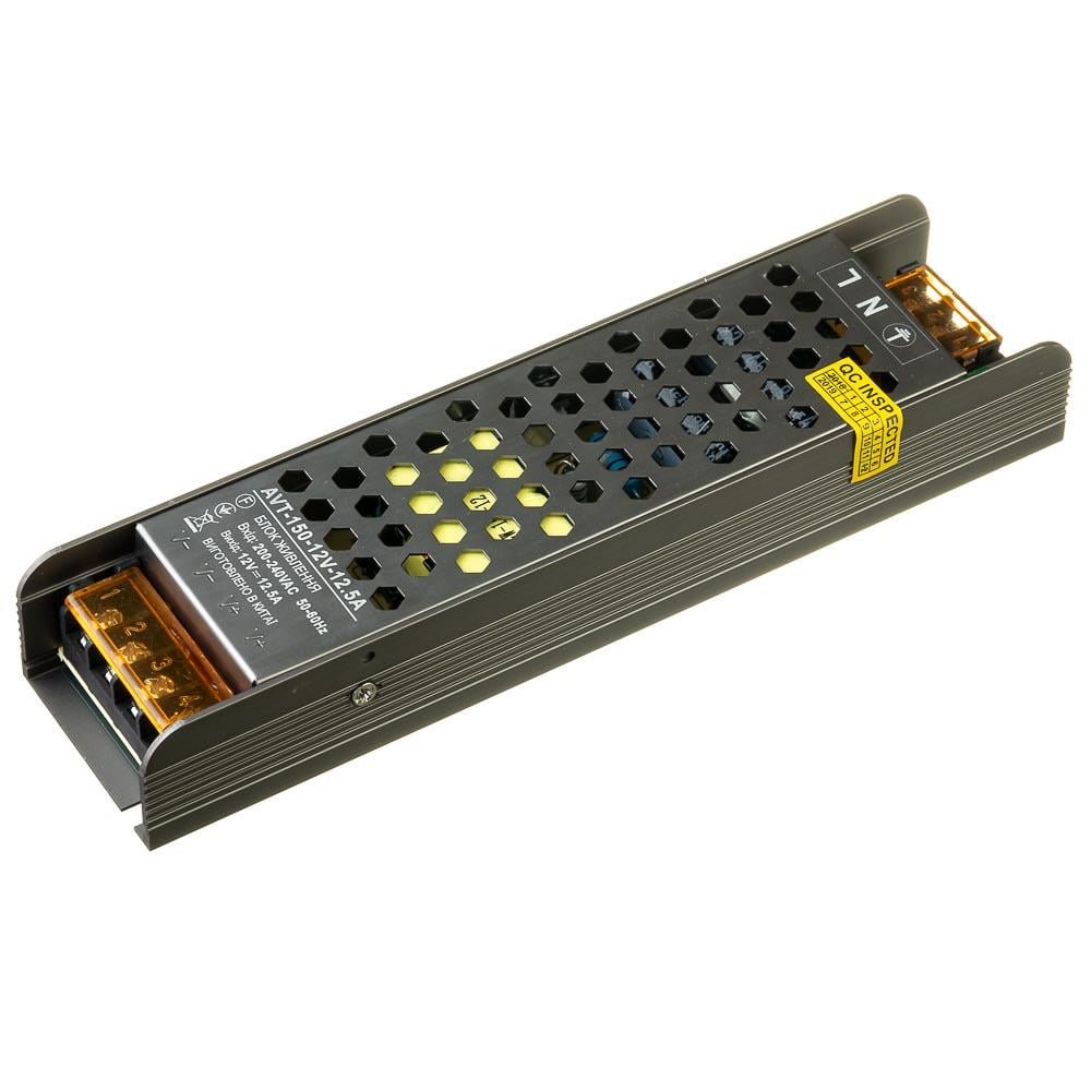 Блок живлення Led AVT 12 V 12,5 А 150 Вт IP20