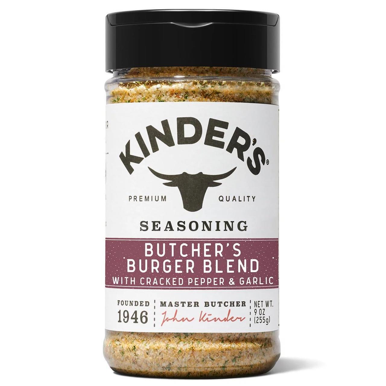 Приправа Kinder's Butcher's Burger Blend Seasoning для бургеров 255 г (2313529445)