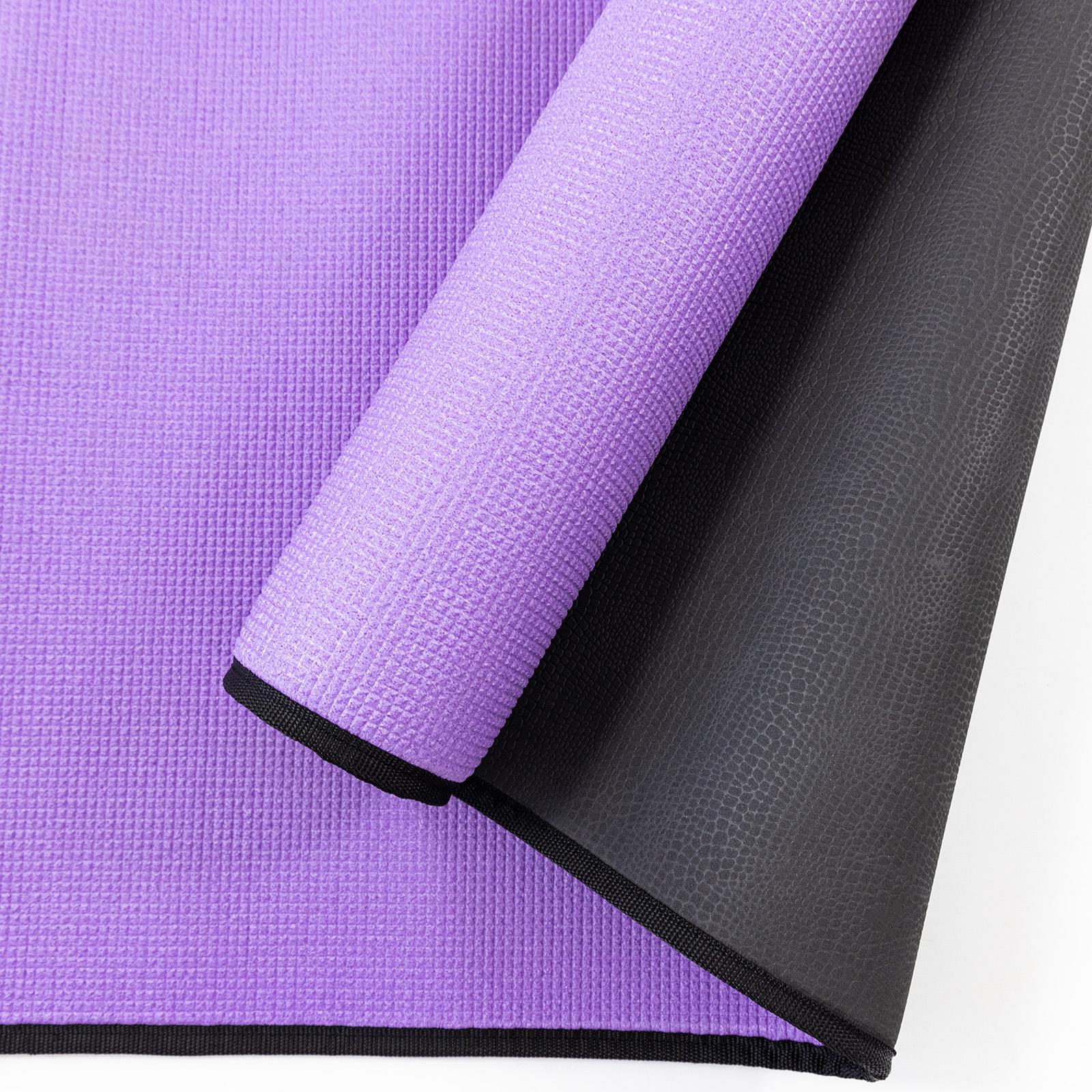 Коврик для йоги и фитнеса EVA Osport Yoga Pro/8 мм Черно-фиолетовый (OF-0275) - фото 4 Коврик для йоги и фитнеса EVA Osport Yoga Pro/8 мм Черно-фиолетовый (OF-0275) - фото 4