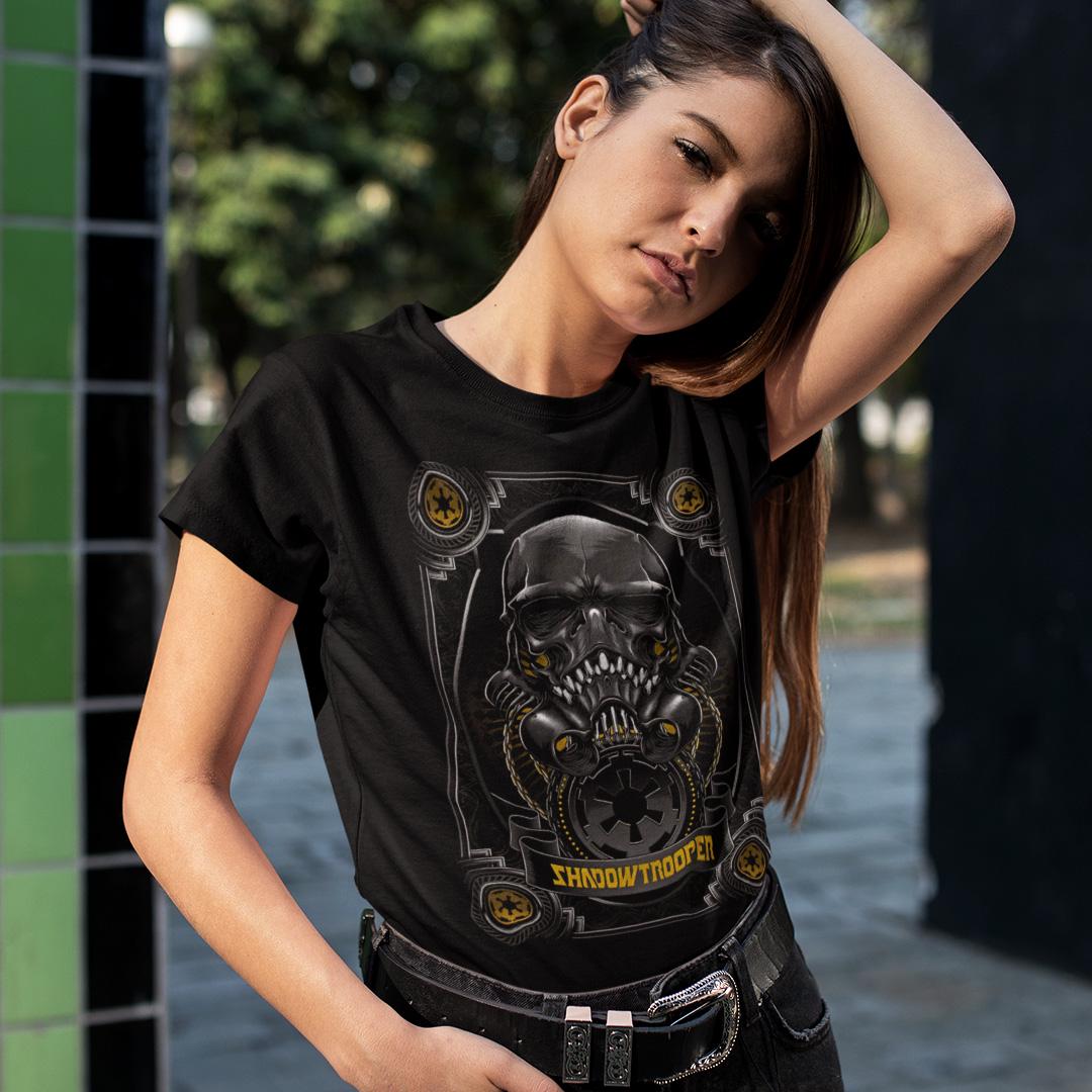 Футболка унісекс Star Wars Shadowtrooper L Чорний (0000009526)