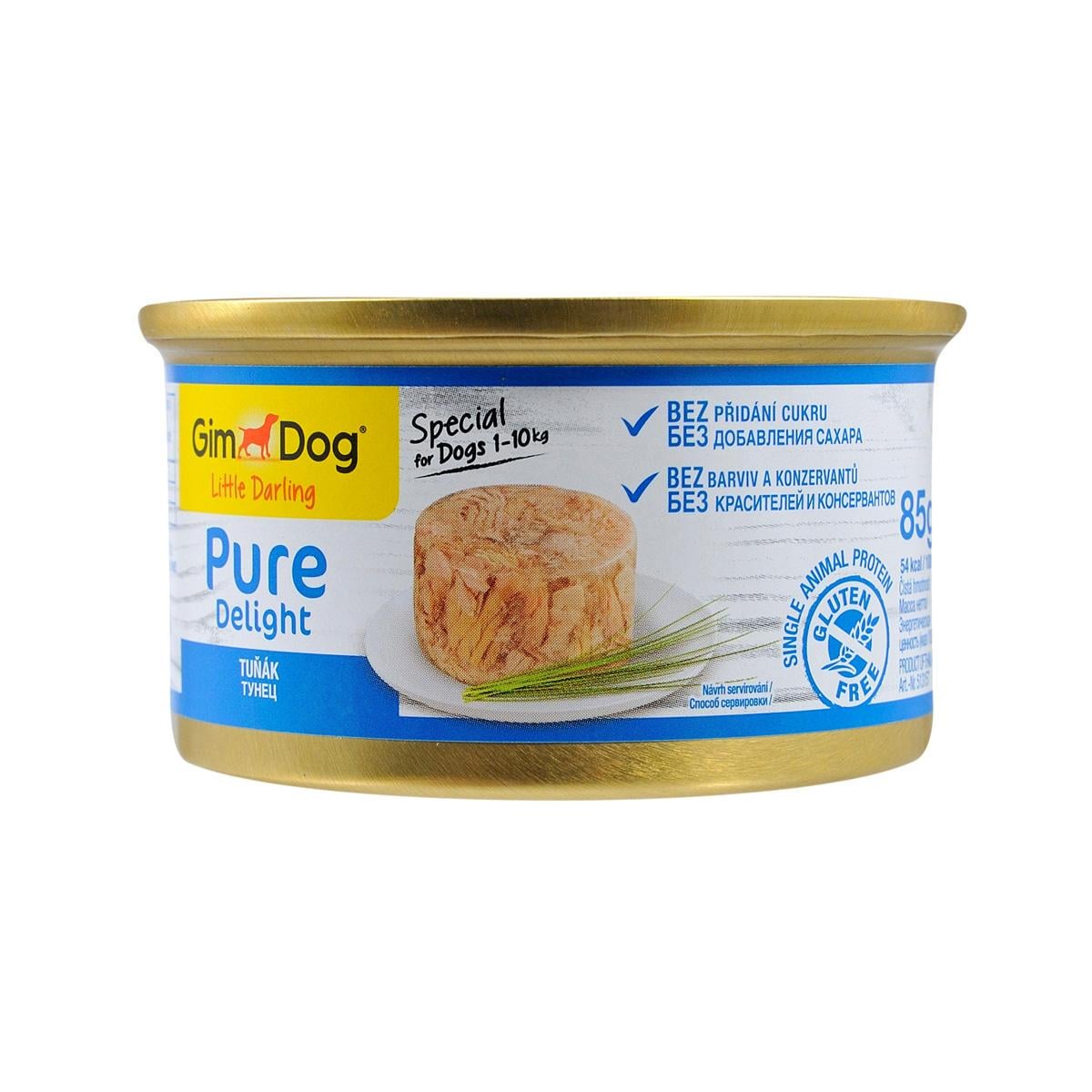 Корм влажный для собак GimDog LD Pure Delight 85 г