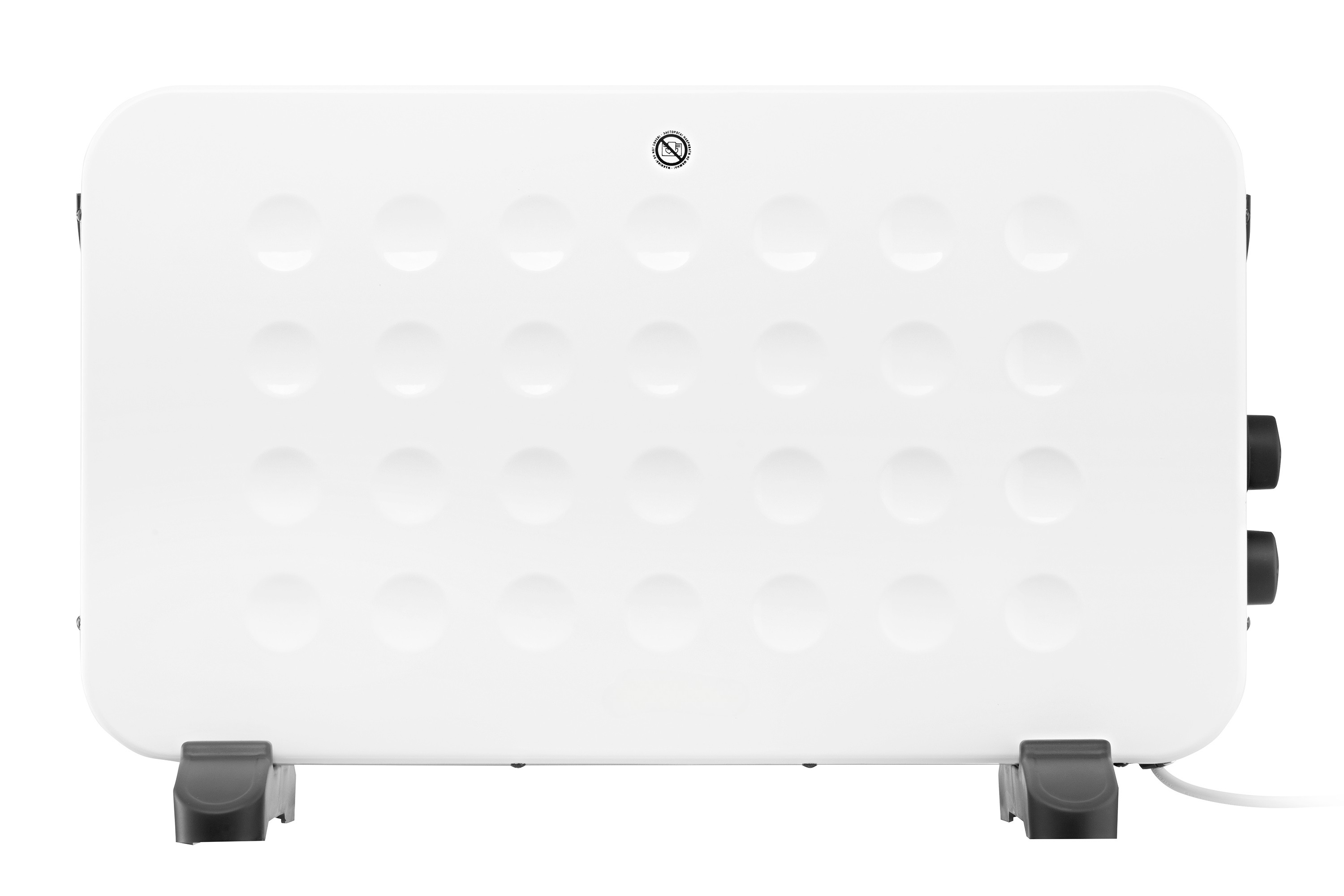 Конвектор электрический с термостатом и механической регулировкой температуры 2000 Вт Белый (CHH-2000MWC1) - фото 4 Конвектор электрический с термостатом и механической регулировкой температуры 2000 Вт Белый (CHH-2000MWC1) - фото 4