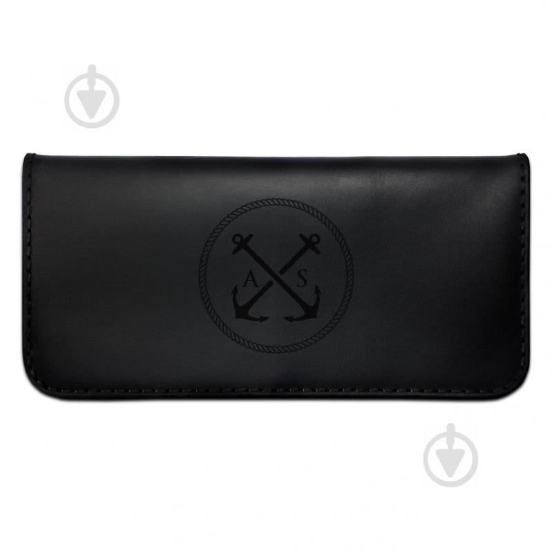Компактное портмоне Wave AS из натуральной кожи Черный (as130301)