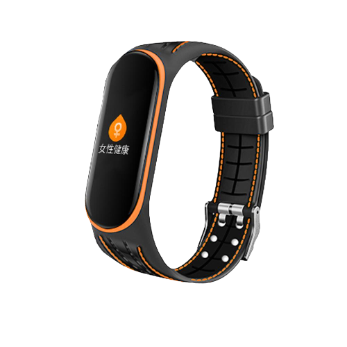 Ремешок Lattice Style BeCover для Xiaomi Mi Smart Band 5/Mi Smart Band 6 Orange (705164)