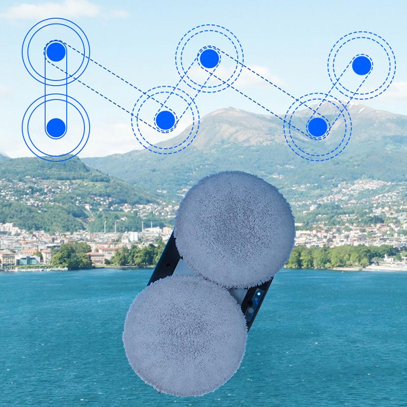 Робот для мойки окон Liectroux YW610 автоматический с распылителем воды из ДУ (2602006868) - фото 4 Робот для мойки окон Liectroux YW610 автоматический с распылителем воды из ДУ (2602006868) - фото 4