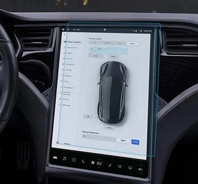 Стекло защитное Pixsel на монитор Tesla Model X 16,8“ 2015 закаленное глянец