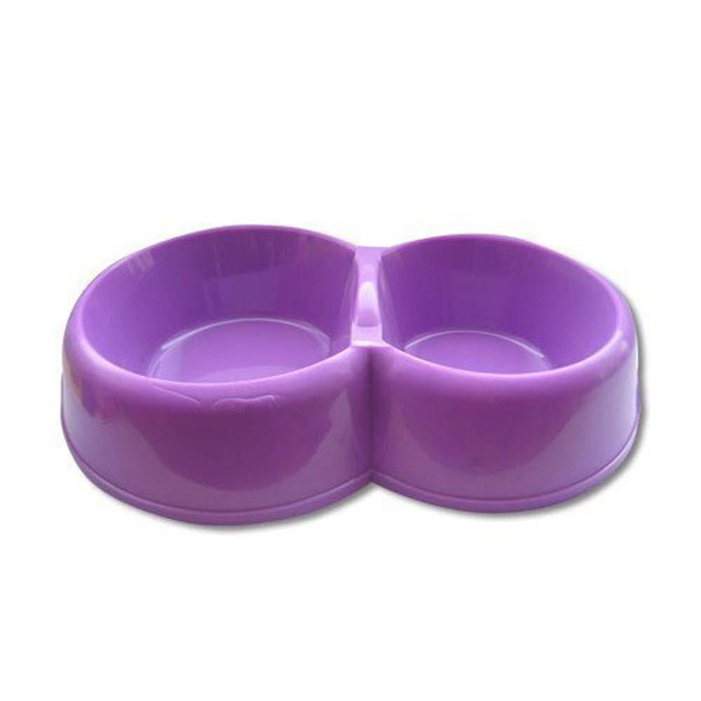 Миска подвійна для кішок вісімка мала (2296432986)