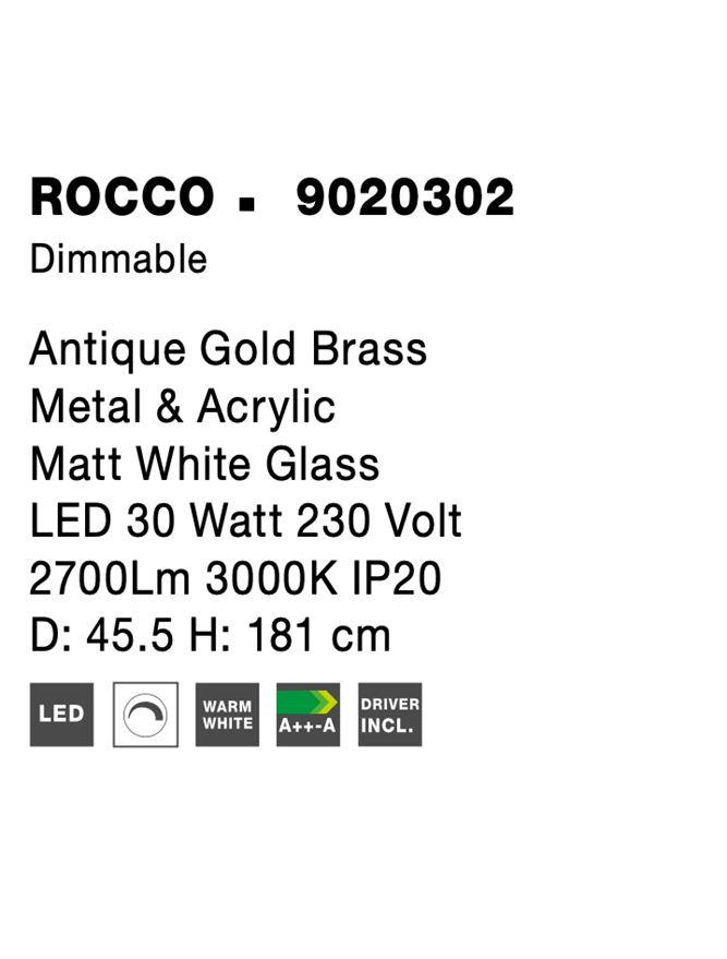 Торшер Nova Luce Rocco (9020302) - фото 7 Торшер Nova Luce Rocco (9020302) - фото 7