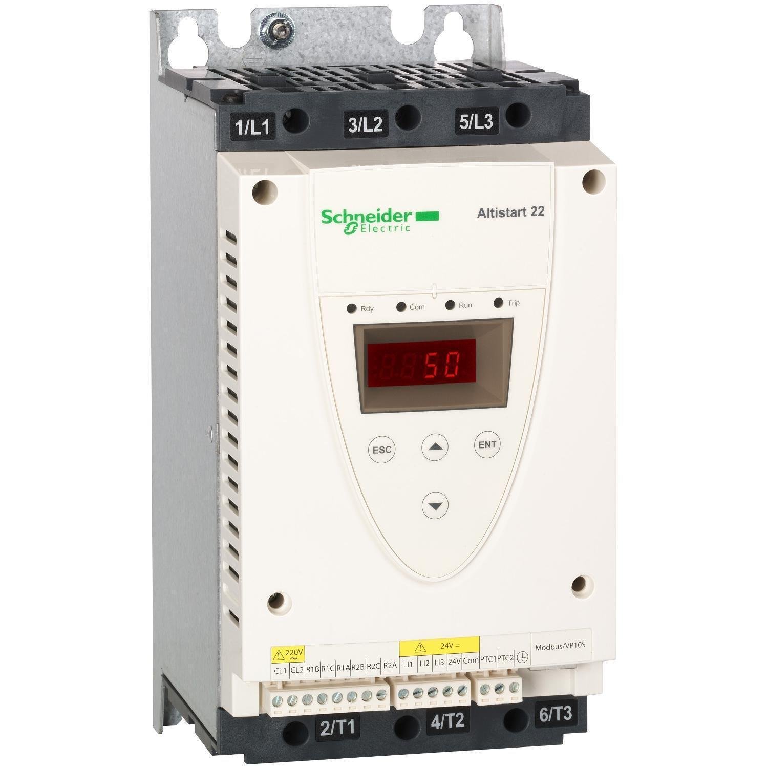 Пристрій плавного пуску Schneider Electric ATS22 3Ф 32А 15 кВт 400 В (ATS22D32Q)