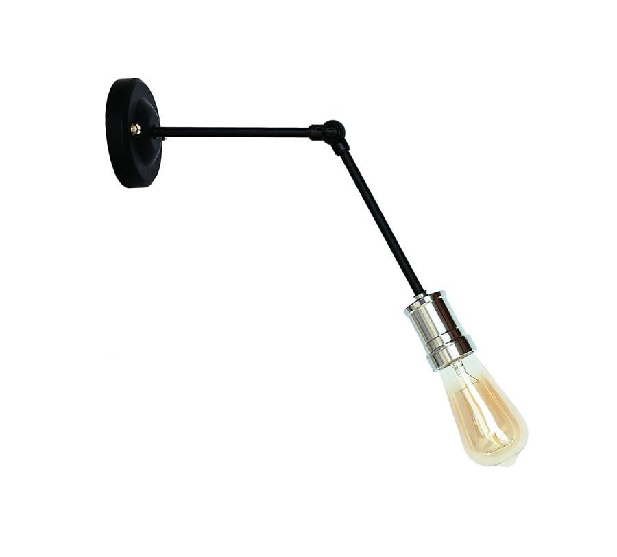 Бра 752WK2001-1 Хром/Черный (LVS04347)