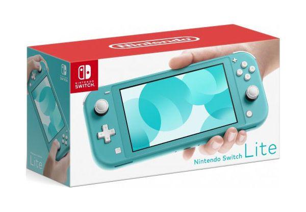 Игровая консоль портативная Nintendo Switch Lite Turquoise (41979) - фото 3