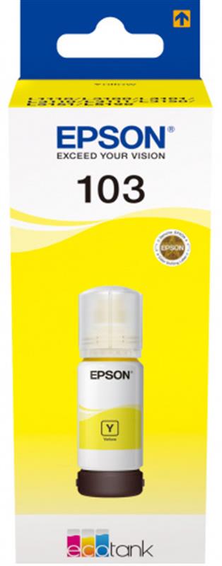 Чорнила Epson 103 65 мл Yellow (C13T00S44A)