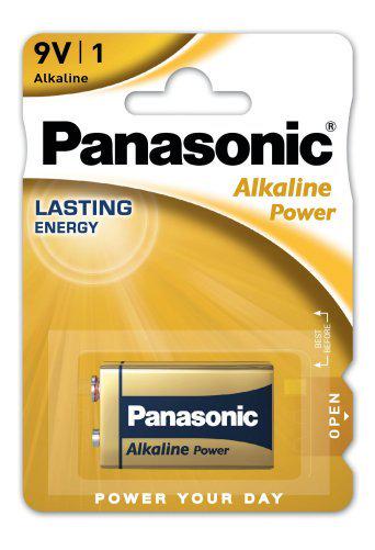 Батарейка щелочная Panasonic Alkaline Power 6LF22APB/1BP 6LF22 крона блистер 1 шт. (1758)