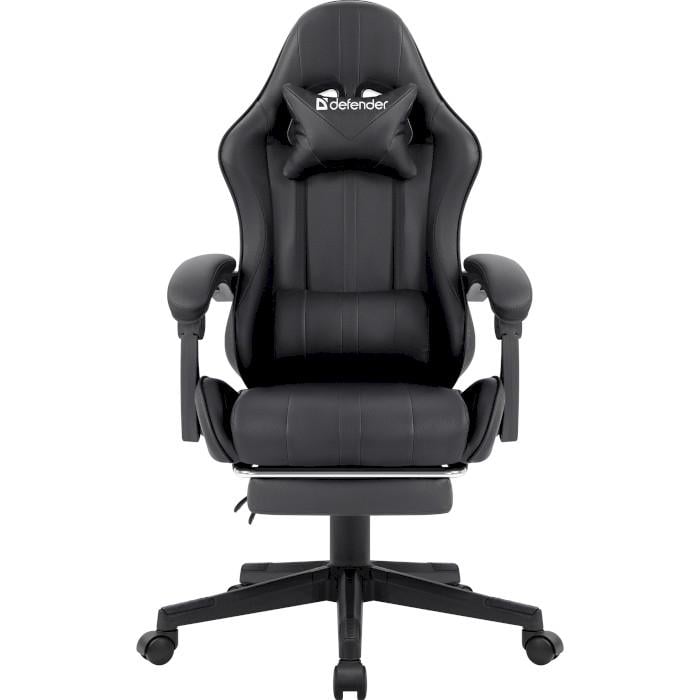 Кресло игровое Defender Azure 120kg 50mm Класс 4 Black (64476) Кресло игровое Defender Azure 120kg 50mm Класс 4 Black (64476)