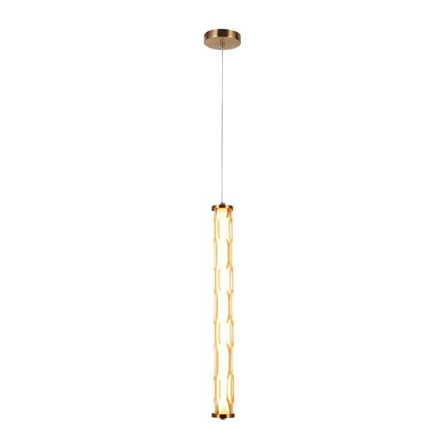 Светильник подвесной светодиодный Levistella LED 79112517-1led 600 BR Бронза