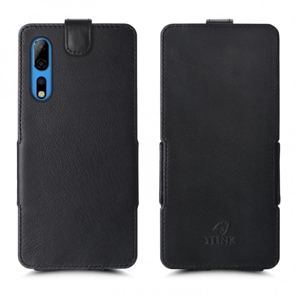 Чехол флип Stenk Prime для ZTE Axon 10 Pro Черный (66439)