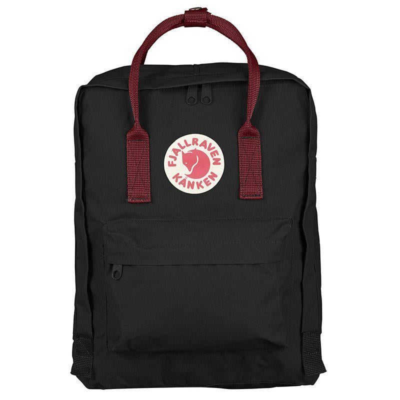 Городской рюкзак Fjallraven Kanken 16 л Black/Ox Red (23510.550-326) Городской рюкзак Fjallraven Kanken 16 л Black/Ox Red (23510.550-326)