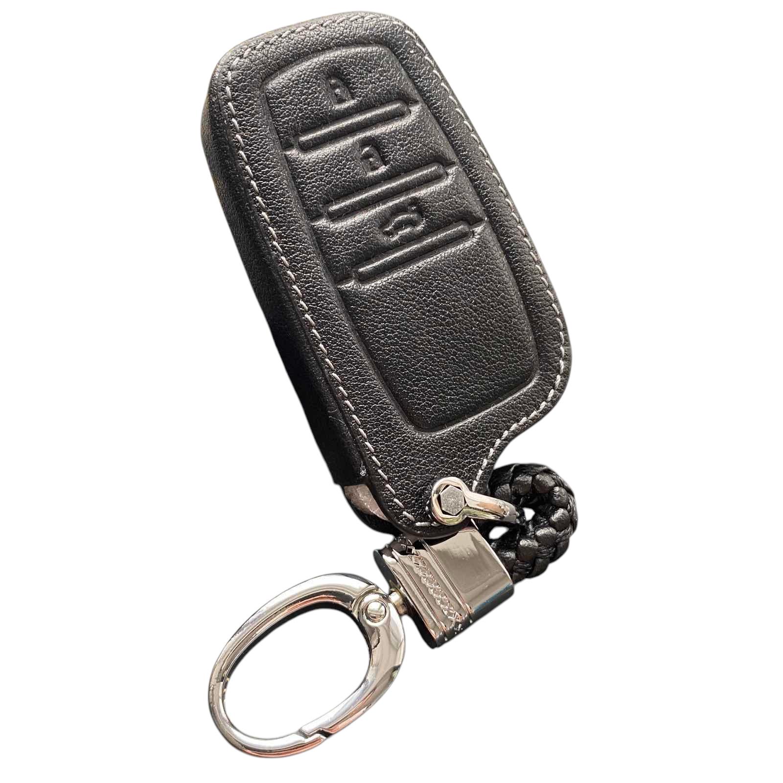 Чехол кожаный для ключа Toyota (to3le3b)