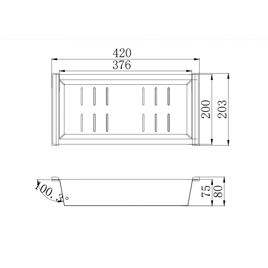 Коландер для кухонної мийки LeoMikao STEEL COLANDER IN нержавіюча сталь (260310) - фото 2 Коландер для кухонної мийки LeoMikao STEEL COLANDER IN нержавіюча сталь (260310) - фото 2