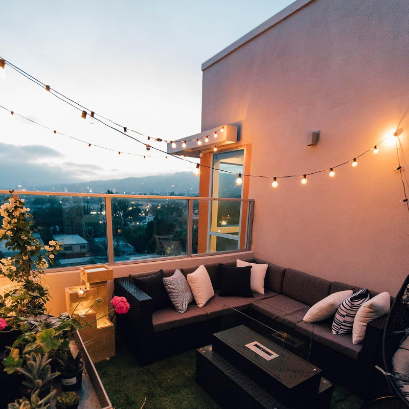 Гирлянда уличная на солнечной батарее с пультом 7,6 м Теплый белый (2814834109) - фото 8 Гирлянда уличная на солнечной батарее с пультом 7,6 м Теплый белый (2814834109) - фото 8