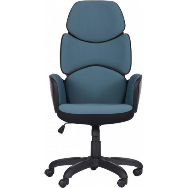 Крісло комп'ютерне AMF Holding Starship 1190+100х640х680 Чорний Синій - фото 2 Крісло комп'ютерне AMF Holding Starship 1190+100х640х680 Чорний Синій - фото 2