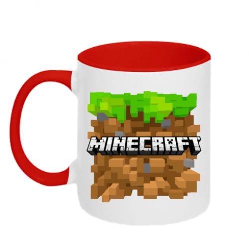 Кружка двухцветная Minecraft Main 320 мл (352292-18-39138)