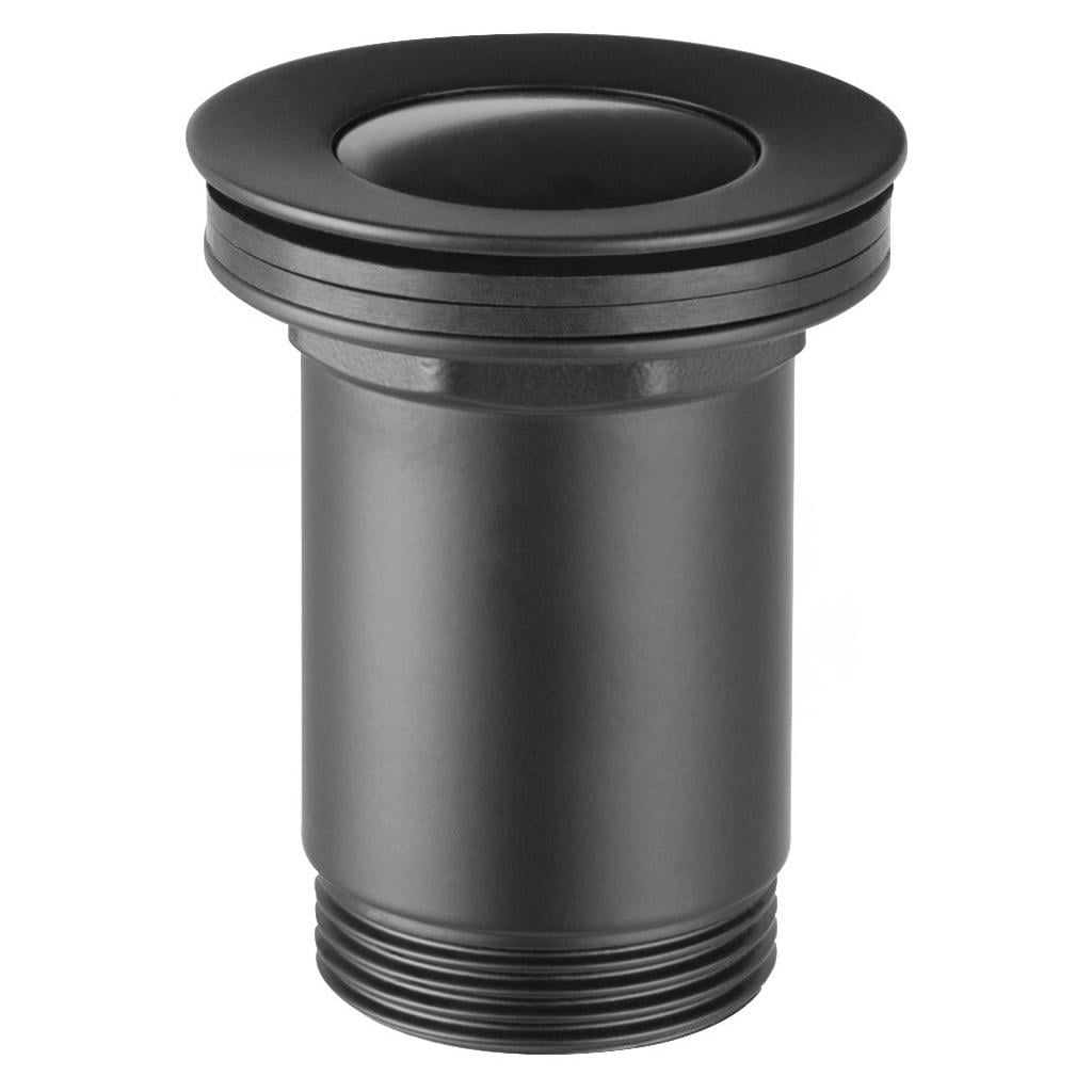Слив для кухонной мойки Ferro S283-BL-B 62 мм Черный (174766)