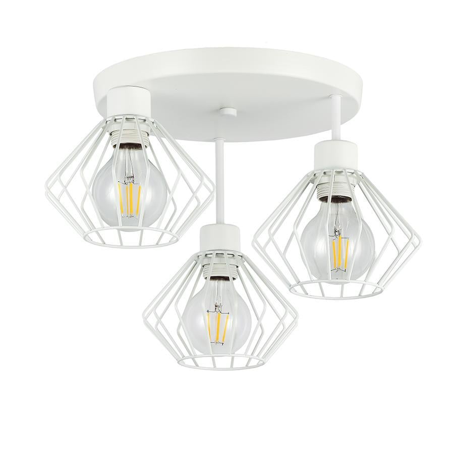 Люстра потолочная на 3 плафона Levistella 752102-3108 WH Белый (LVS6187) Люстра потолочная на 3 плафона Levistella 752102-3108 WH Белый (LVS6187)