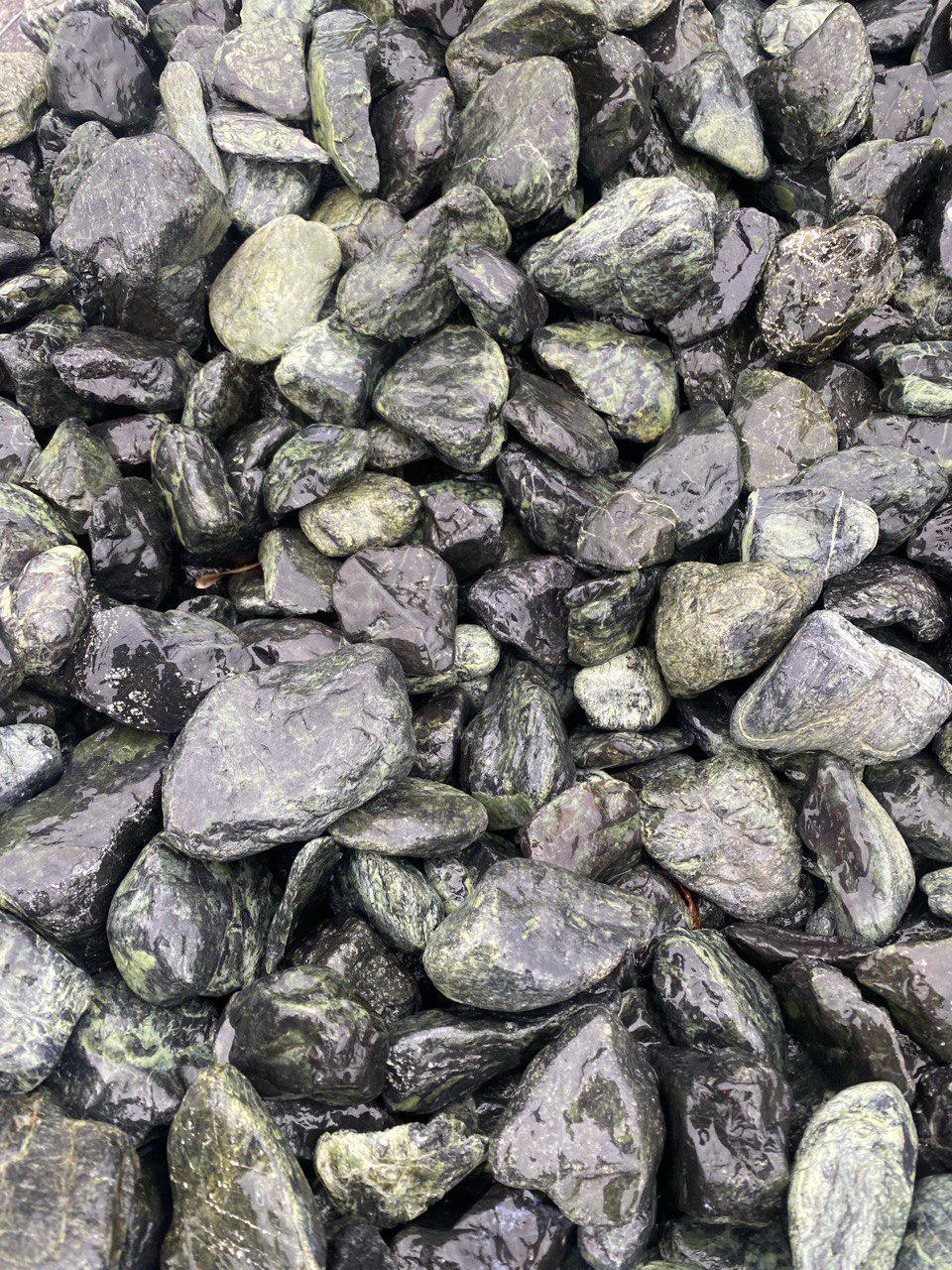 Галька мармурова Кам'яний двір 4-8 Зелений (0031) - фото 1