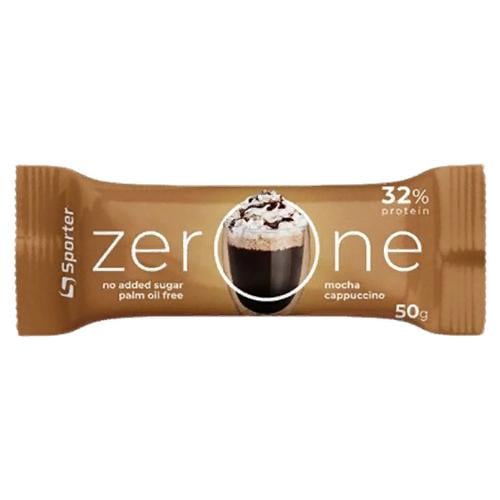 Протеїновий батончик Sporter Zero One 50 g Mocha Cappuccino