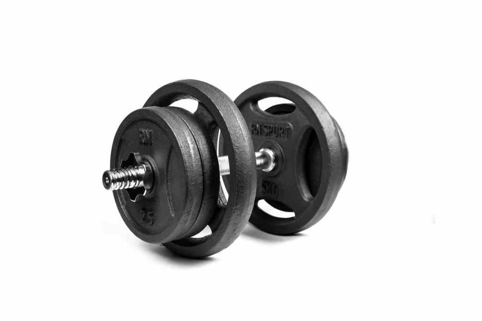 Гантель разборный RN-Sport металлический 21 кг (RN_QTR21) - фото 1 Гантель разборный RN-Sport металлический 21 кг (RN_QTR21) - фото 1