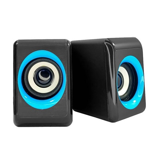 Набор портативных колонок 2.0 Hotmai HT-208 USB 3,5 мм 2x2W с регулятором громкости Черный (20990) Набор портативных колонок 2.0 Hotmai HT-208 USB 3,5 мм 2x2W с регулятором громкости Черный (20990)