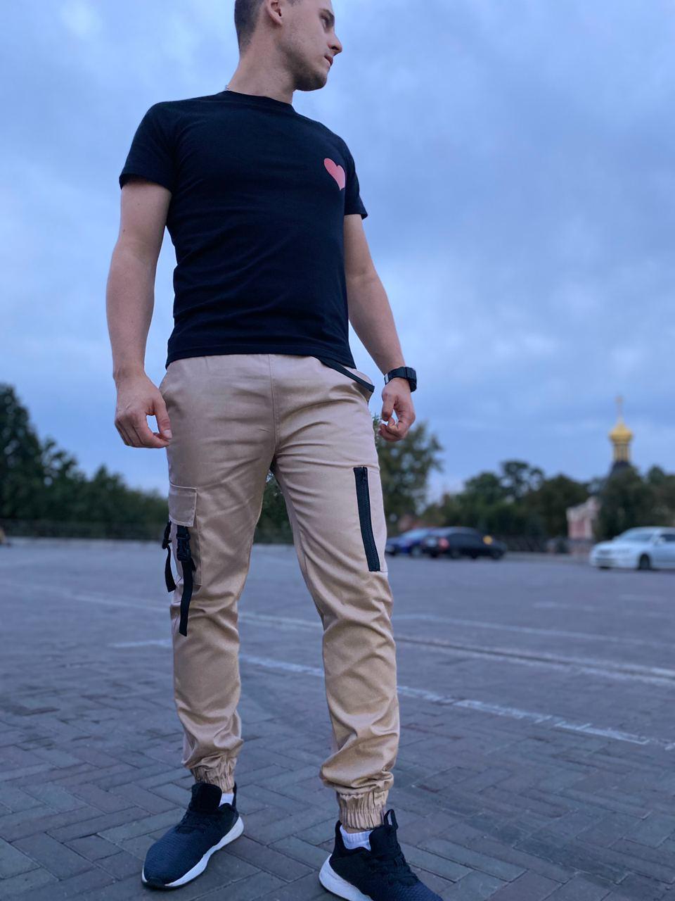 Карго-штани Red And Dog Snap M Beige (1186)