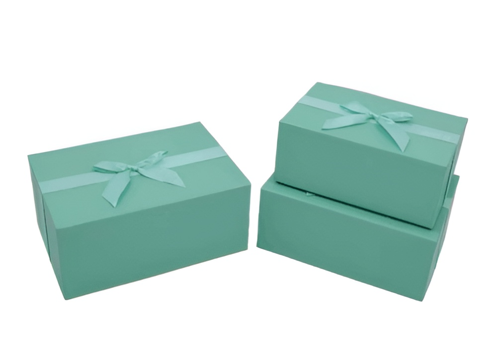Подарочные коробки UFO прямоугольные 3 шт. Зеленый (UG-Y002)