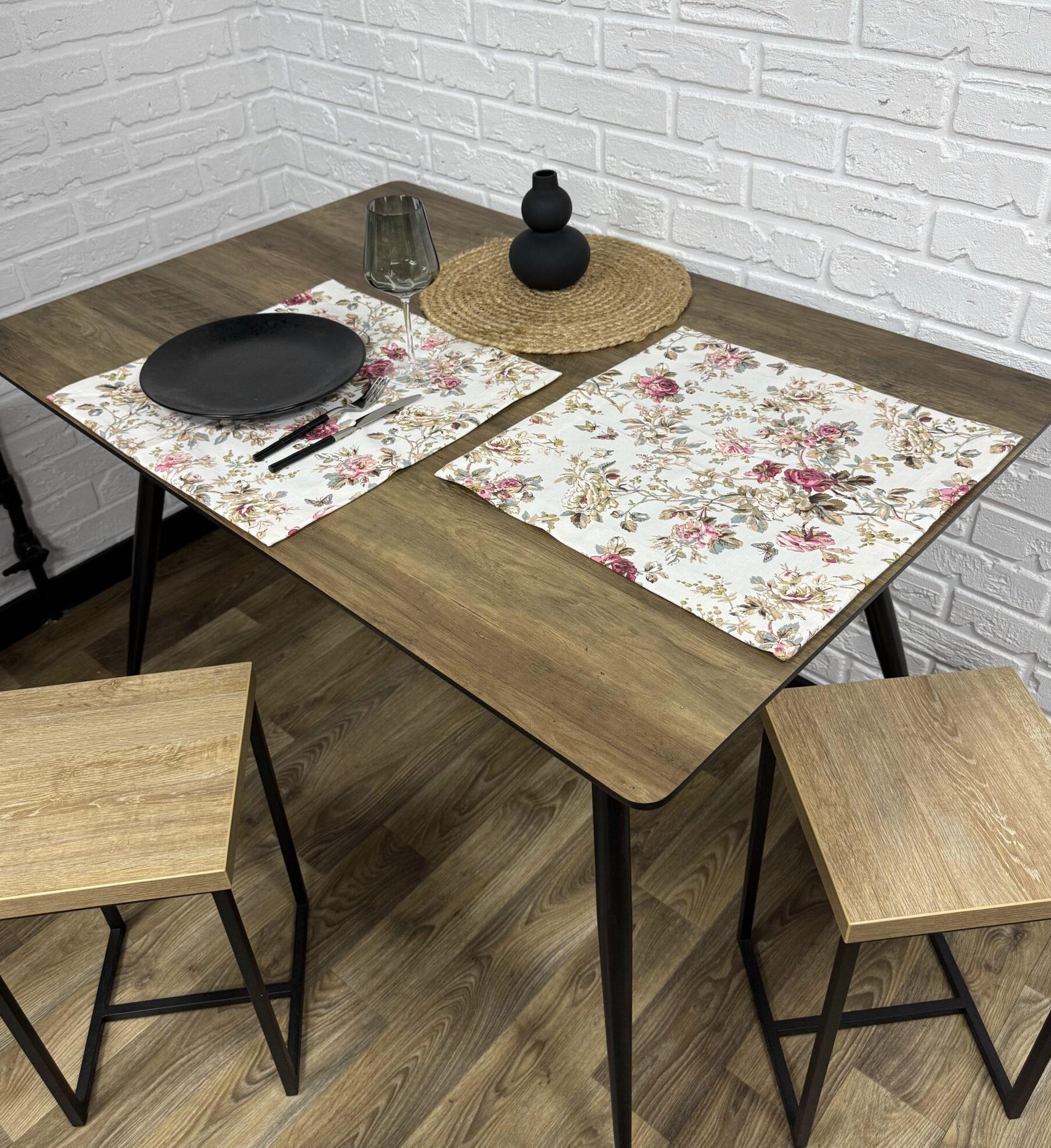 Серветка сервірувальна Comfort Home Rose водовідштовхувальна з тефлоновим покриттям 40х40 см (6661001)